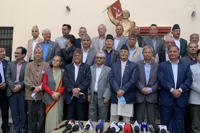 असन्तुष्ट नेतासहितको बैठकपछि एमालेमा एकताको सन्देश